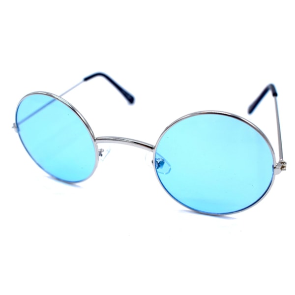Blå runde solbriller - Kost Blue