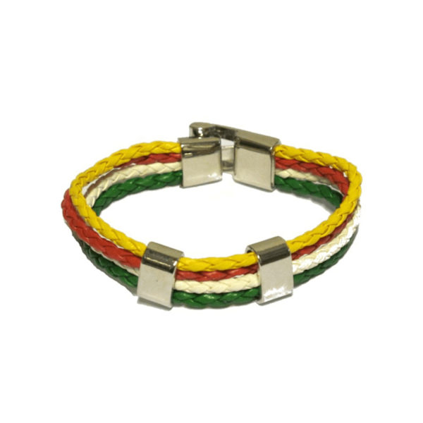 Rasta armband Grön