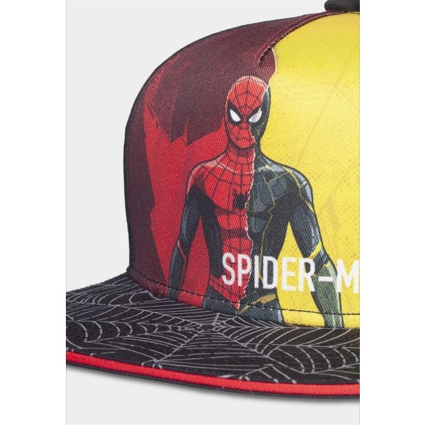 Marvel - Spider-Man Snapback-keps för barn Black