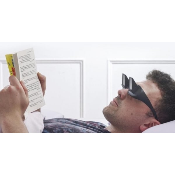 Lazy Readers Glasses - Kreative briller til behagelig læsning Black