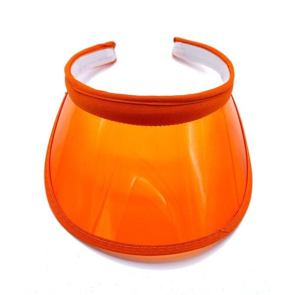 skärmkeps - transparent - Olika färger Orange