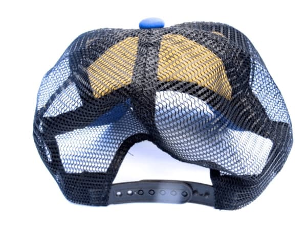 Trucker cap - Blå, hvit og svart Blue
