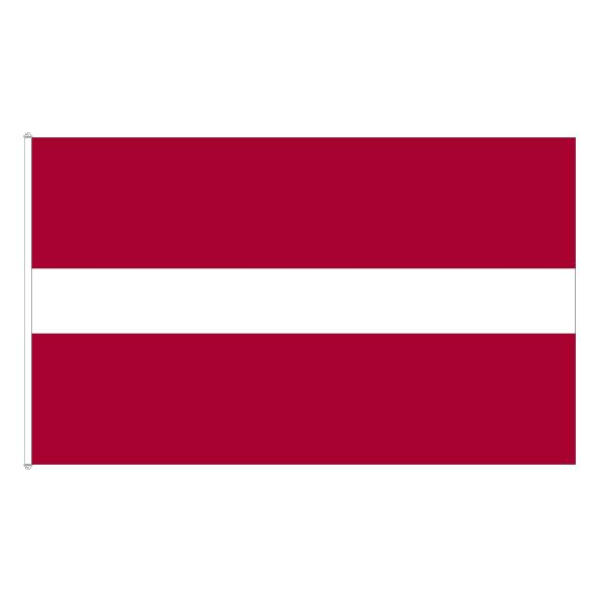 Lettland flagga