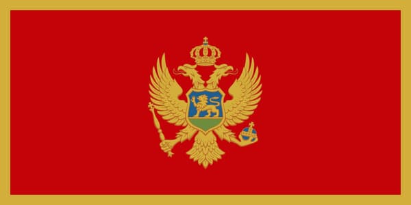 Montenegro flagg