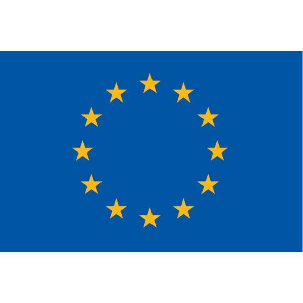 EU flagga Vit