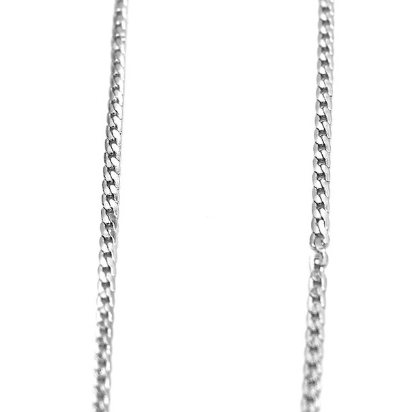 Tunn silverfärgad kedjehalsband Silver