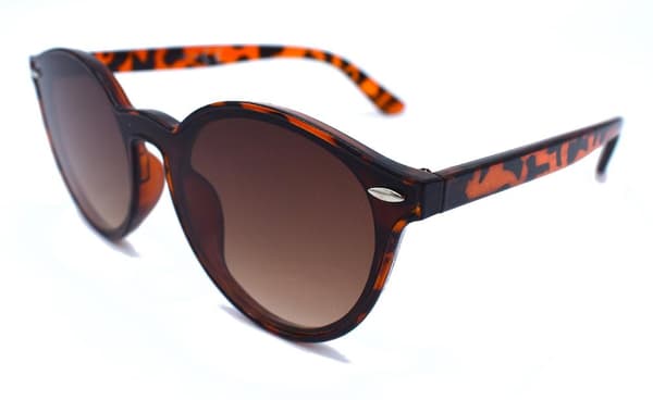 Leopard Retro Solbriller - Voyage