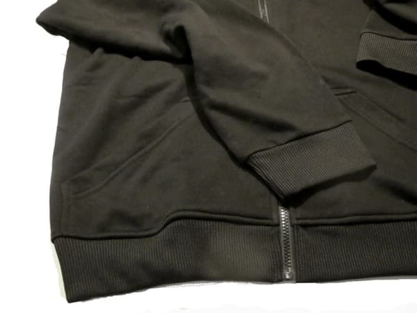 Svart hettegenser Black L