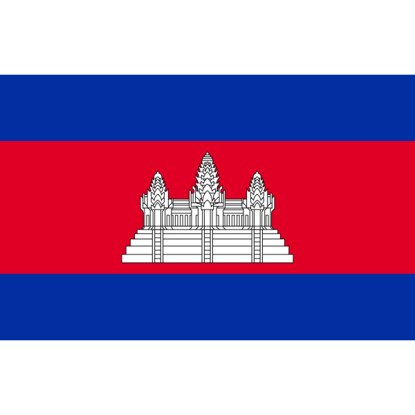 kambodja flagga