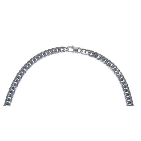 Silverfärgad kedjehalsband Silver