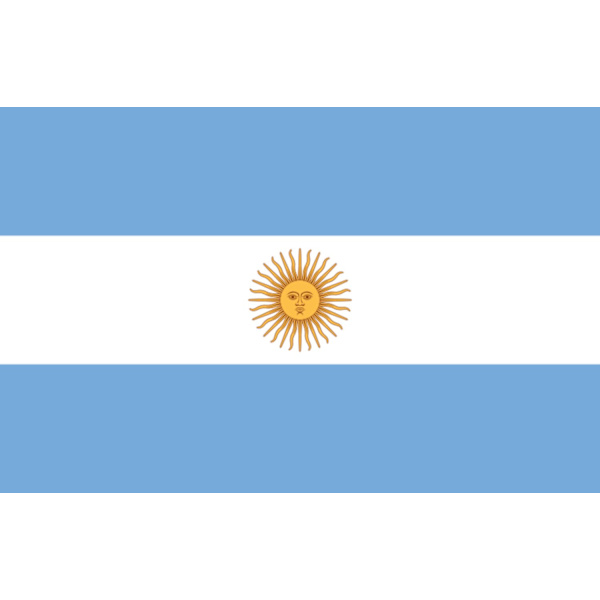 Argentina flagg