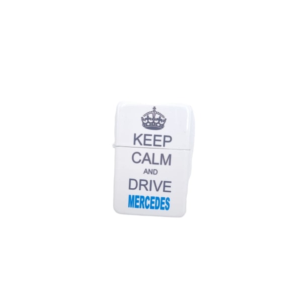 Bensin lighter  - Keep calm and drive Mercedes