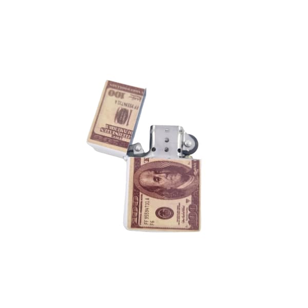 100 dollar bensa sytytin
