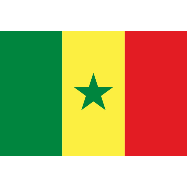 Senegalin lippu Senegal 