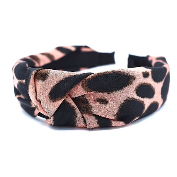 PINK LEOPARD DIADEM - KLÆDER Pink