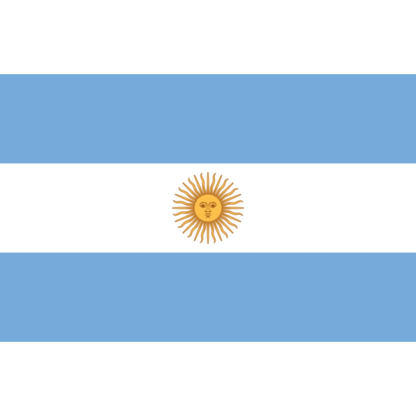 Argentina flagga Argentina