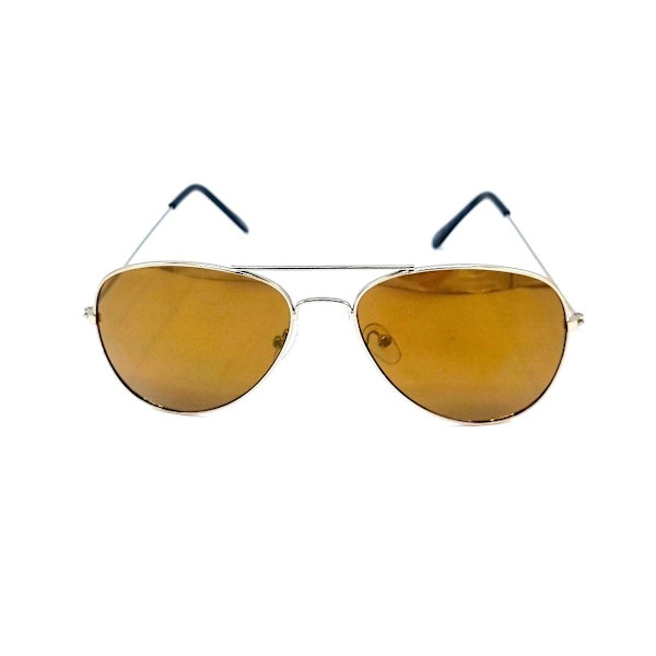 Pilot solbriller Stål - Brune glas Brown
