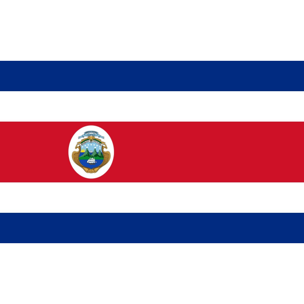 Costa Rican lippu Costa Rica