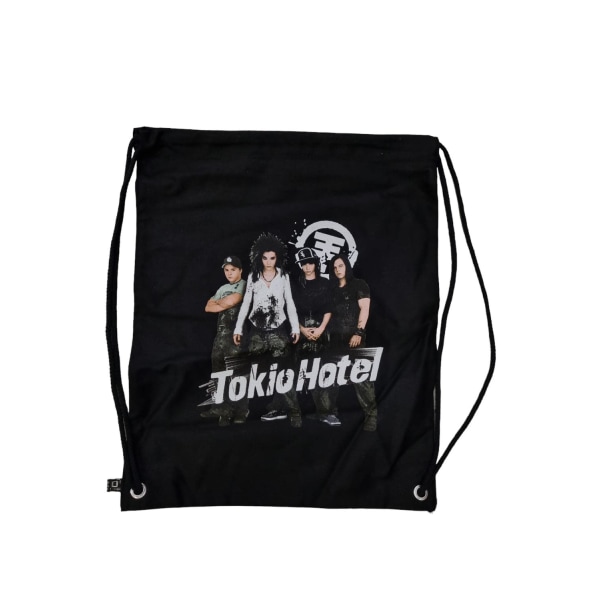 Kangaskassi - Tokio Hotel Gym laukku Black