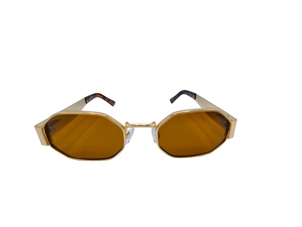 ShadeX solbriller - Silver/Brown Brown