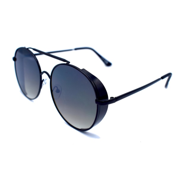 Runde solbriller med linsebeskyttelse Black