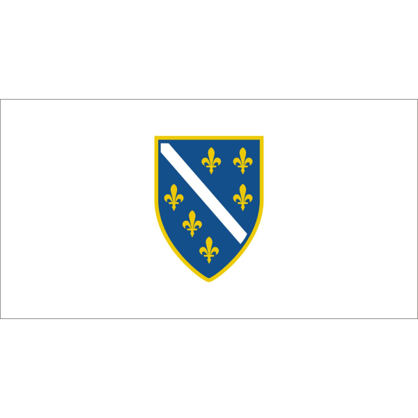 Bosnien flagga (1992-1998)