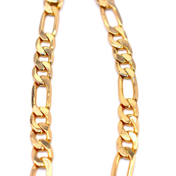 GULDFARVET KÆDEHALSKÆDE - 5 mm Gold