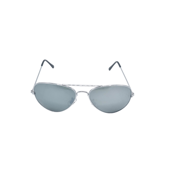 Pilot-solbriller med spejllinser Silver