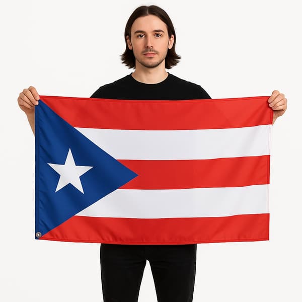 Puerto Ricos flagg - 150 x 90 cm