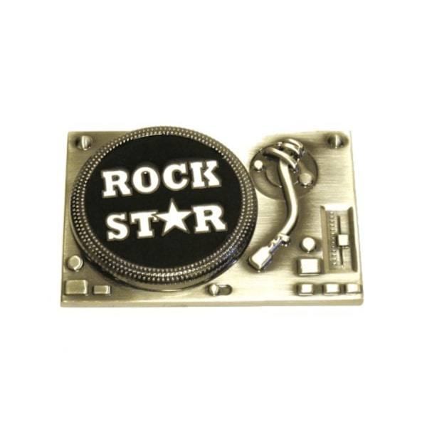 Bæltespænde - Rockstjerne Silver