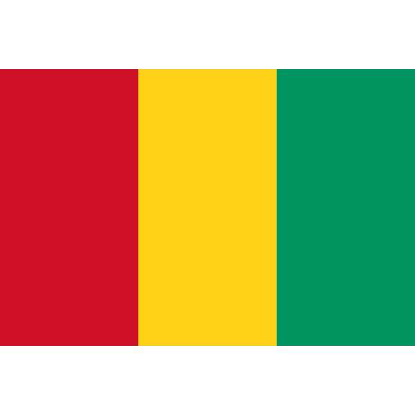 Guinea flagga Guinea 