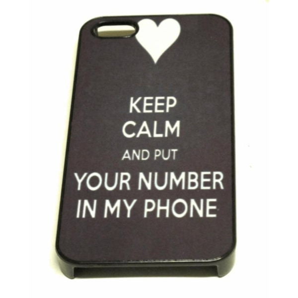 Mobiili kuori Iphone 7 / 8 ,Keep Calm and put your number