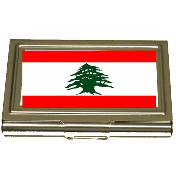 Kortholder - Libanon flagg