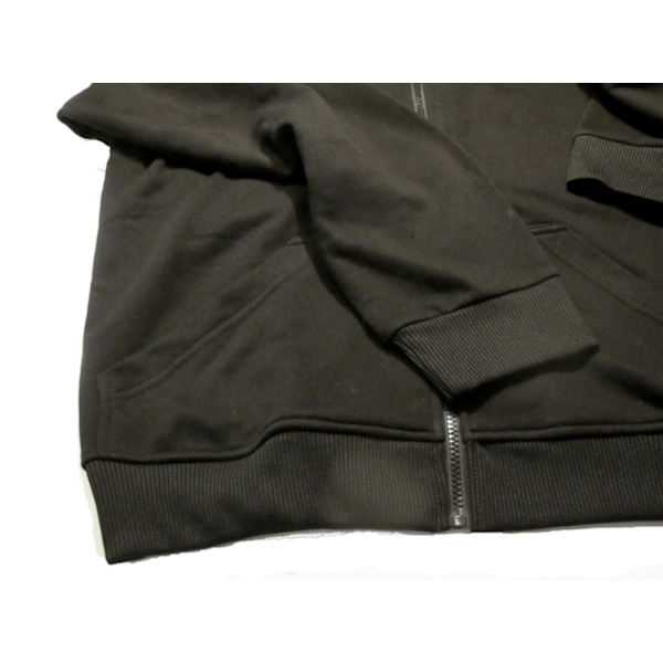 Svart hettegenser Black S