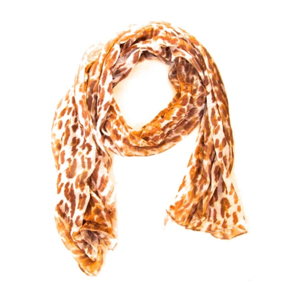 Halstørklæde med Leopard-motiv