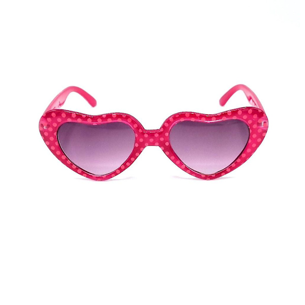 Barnesolbriller - Hjerte - flere farger Red