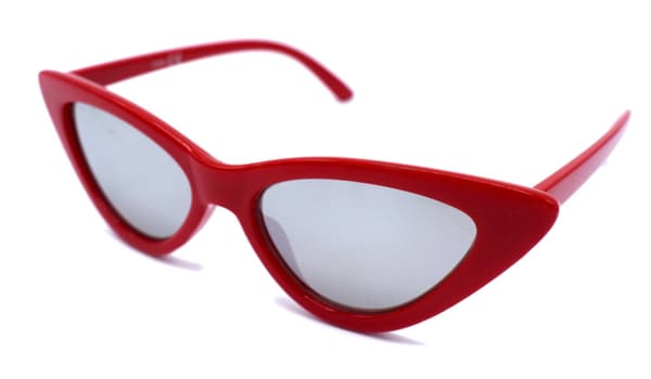 Red Cat Eye solbriller Red