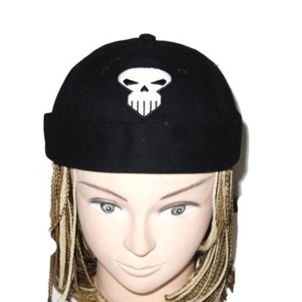 Rund Cap - Punisher Black