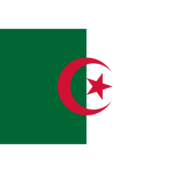 Algerie flagg