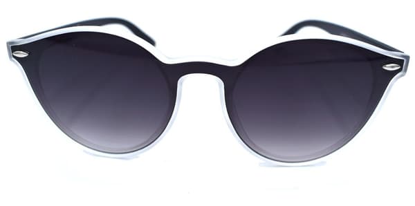 VOYAGE RETRO Solbriller - sort / hvid White
