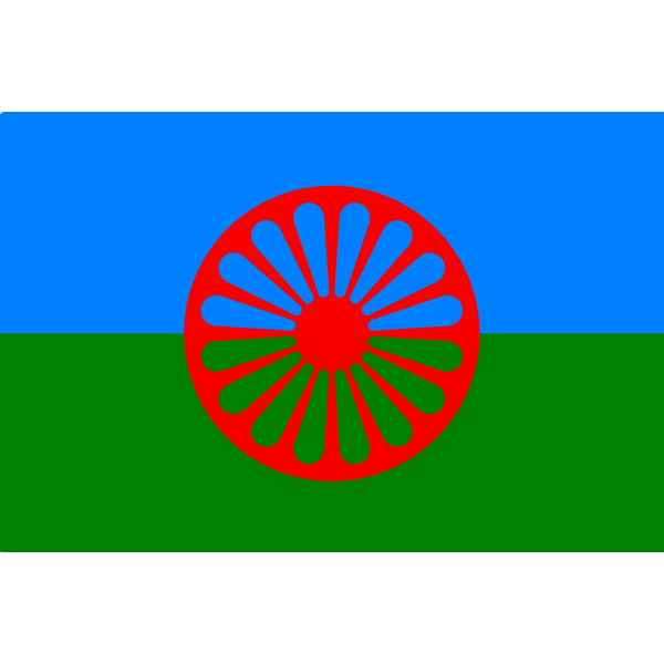 Romska flaggan - Romani
