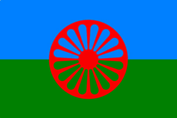 Romska flaggan - Romani