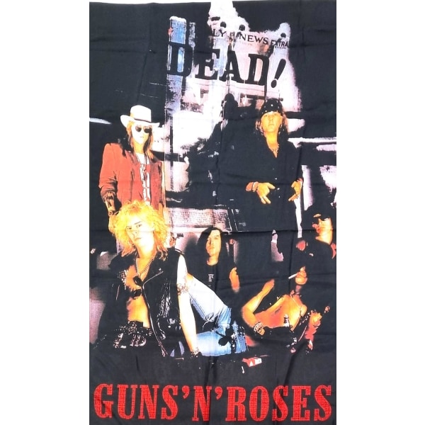 Flag - Guns N Roses Black