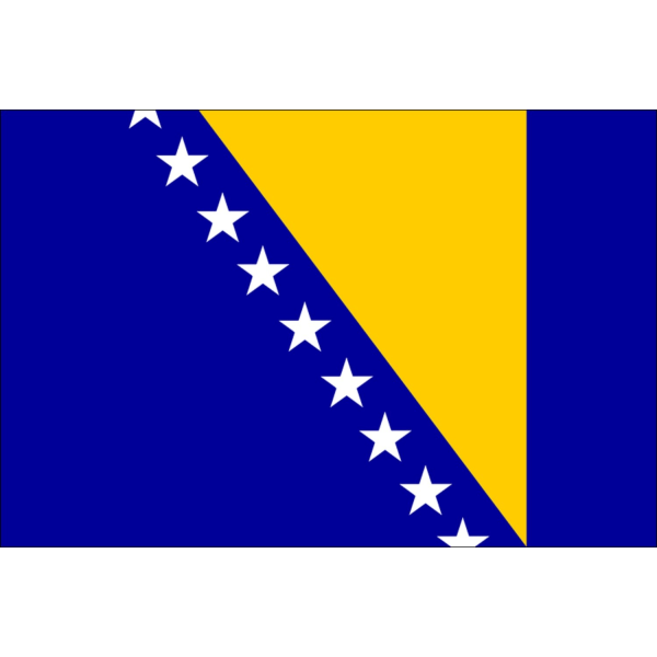 Flagga - Bosnien Bosnia