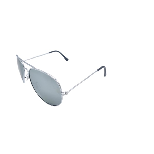 Pilot solbriller med speilglass Silver