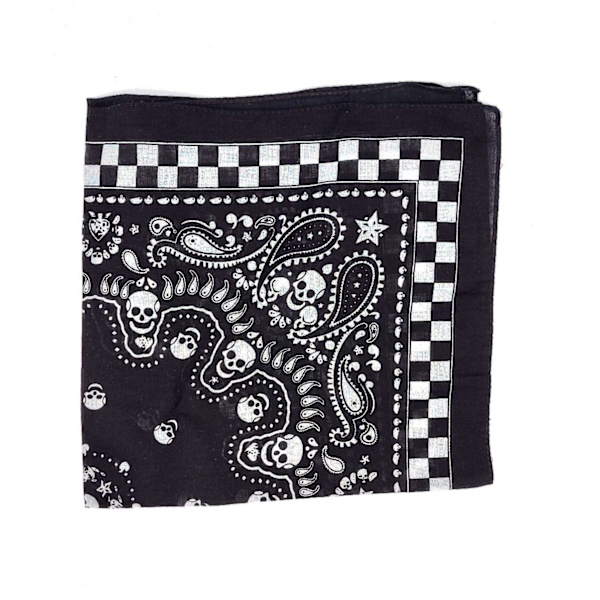 Dödskalle Bandana scarf Svart