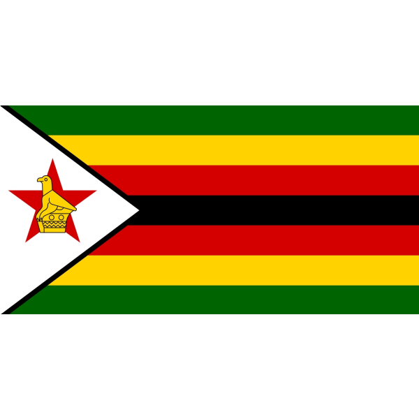 Zimbabwe lippu Zimbabwe 