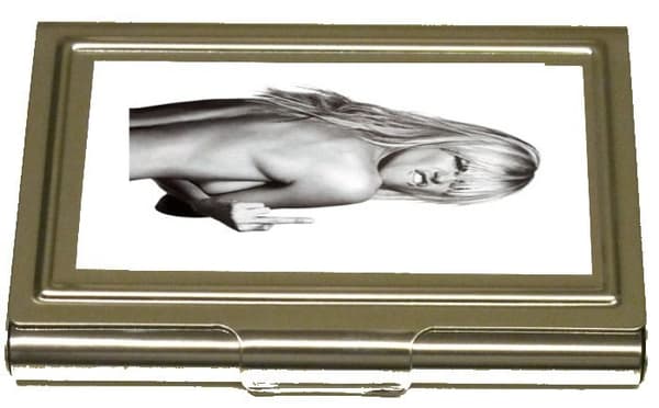 F du kortholder Silver