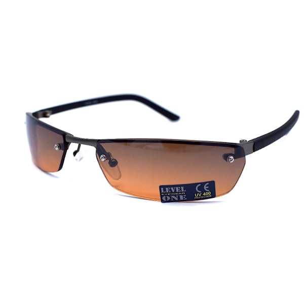 Bruna sport solglasögon - Level One Brun 4dde | Fyndiq