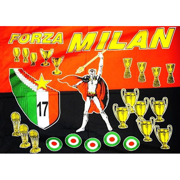 Flagga - AC Milan